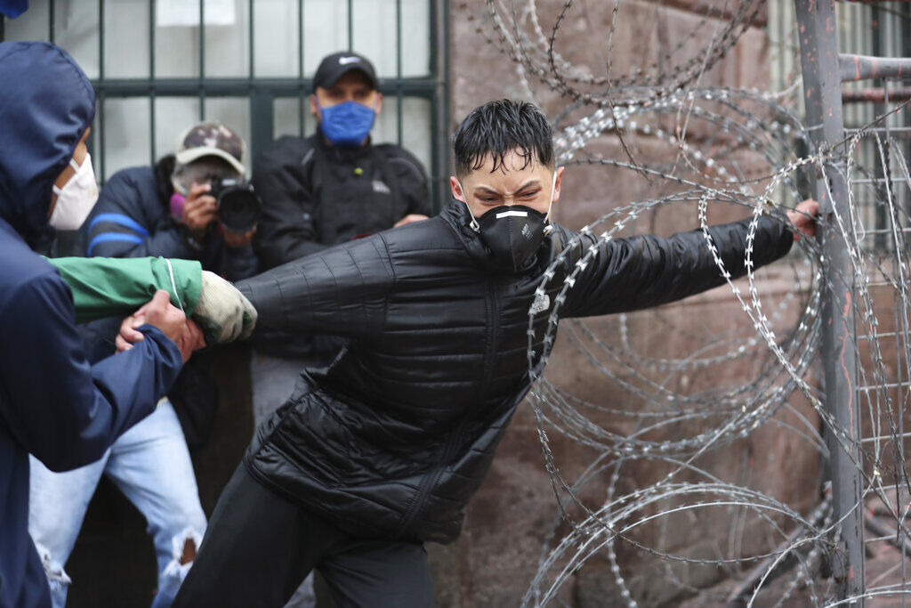 APTOPIX Ecuador Protests